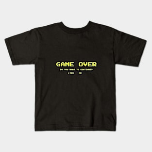 Game Over Kids T-Shirt